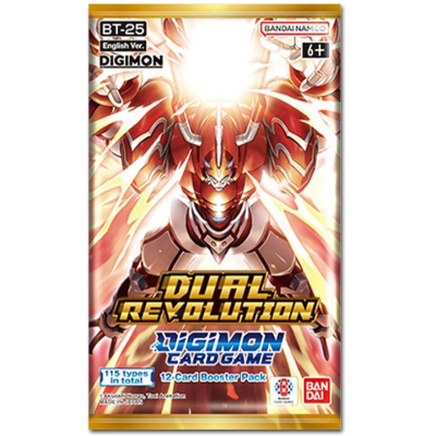Vorbestellung: Digimon Card Game Dual Revolution Einzelbooster BT25