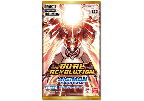 Digimon Card Game Dual Revolution Einzelbooster BT25