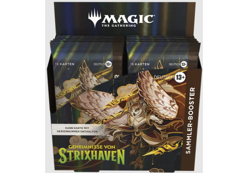 Magic The Gathering Geheimnisse von Strixhaven Sammler Display DE