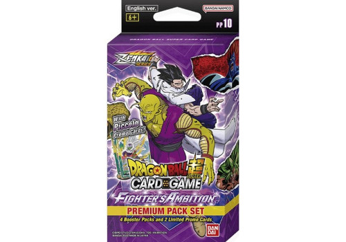 Dragonball Card Game Premium Pack Fighters Ambition PP10 EN