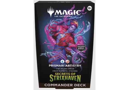 Magic The Gathering Secrets of Strixhaven Prismari Artistry Commander EN