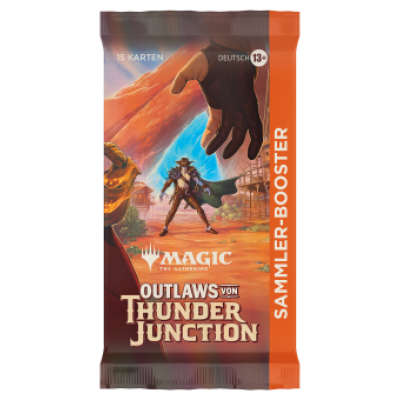 Magic The Gathering Outlaws von Thunder Junction Sammler Booster DE