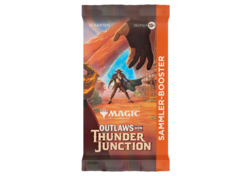Magic The Gathering Outlaws von Thunder Junction Sammler Booster DE