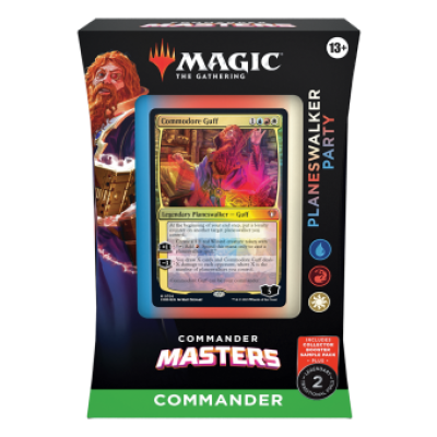 Magic The Gathering Commander Masters Planeswalker Party Commander EN