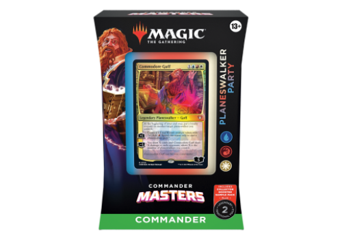 Magic The Gathering Commander Masters Planeswalker Party Commander EN