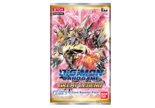 Digimon Card Game Great Legend Einzelbooster BT04