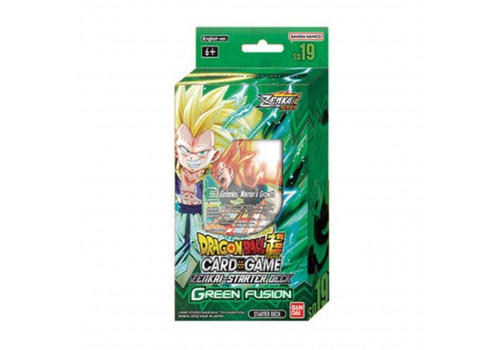 Dragonball Card Game Green Fusion Starter Deck SD19 EN