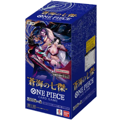 One Piece Card Game The Azure Sea´s Seven OP-14 Display JP