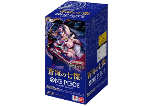 One Piece Card Game The Azure Sea´s Seven OP-14 Display JP