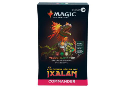 Magic The Gathering Die verlorenen Höhlen von Ixalan Veloci-Ramp-Tor Commander DE