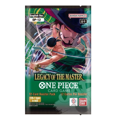 One Piece Card Game Legacy of the Masters OP-12  Einzelbooster EN