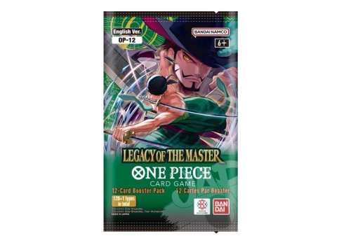 One Piece Card Game Legacy of the Masters OP-12  Einzelbooster EN