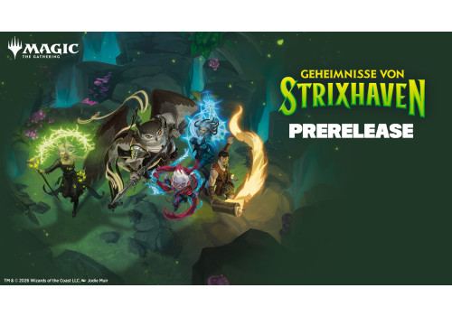 Magic The Gathering Geheimnisse von Strixhaven PreRelease 18.04.26