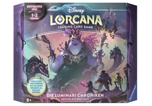 Disney Lorcana: Ursulas Rückkehr - Die Luminari Chroniken: Gefahr aus der Tiefe Geschenk Set DE