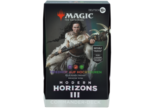 Magic The Gathering Modern Horizons 3 Friedhof auf Hochtouren Commander DE