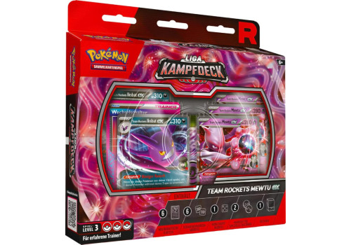 Team Rockets Mewtu ex Liga Kampfdeck DE
