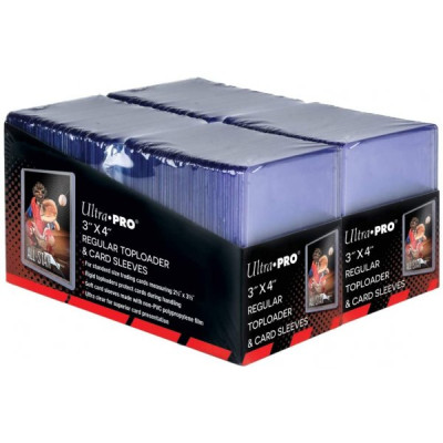 Ultra Pro Toploader Regular 200x + Soft Sleeves 200x