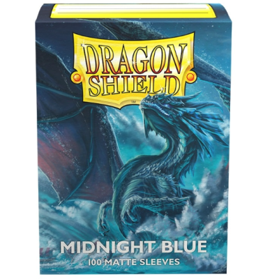 Dragon Shield Sleeves Matte Midnight Blue (100 Sleeves)