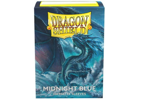 Dragon Shield Sleeves Matte Midnight Blue (100 Sleeves)