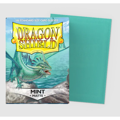 Dragon Shield Sleeves Matte Mint (100 Sleeves)