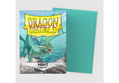 Dragon Shield Sleeves Matte Mint (100 Sleeves)