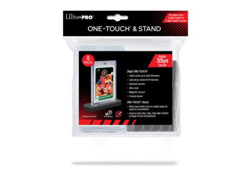 Ultra Pro 5er Pack 35PT UV ONE-TOUCH Magnetic Holder + Stand