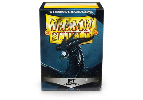 Dragon Shield Sleeves Matte Jet (100 Sleeves)
