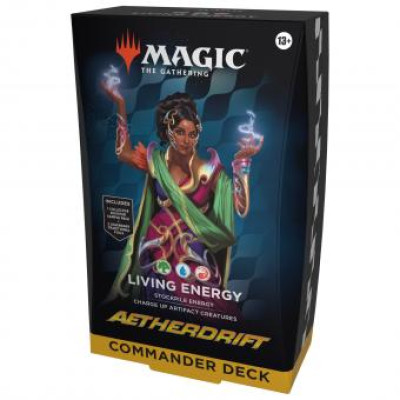 Magic The Gathering Aetherdrift Living Energy Commander EN