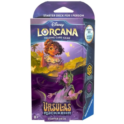 Disney Lorcana: Ursulas Rückkehr Starter Deck Bernstein & Amethyst DE