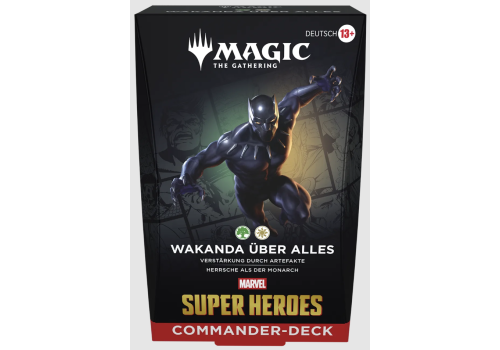Magic The Gathering Marvel Super Heroes Wakanda über Alles Commander DE
