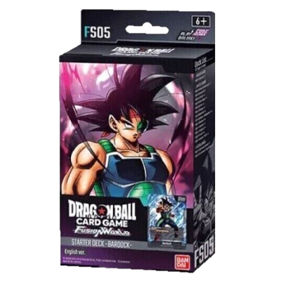 Dragonball Card Game Fusion World FS05 Starter Deck Bardock EN