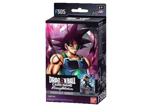 Dragonball Card Game Fusion World FS05 Starter Deck Bardock EN
