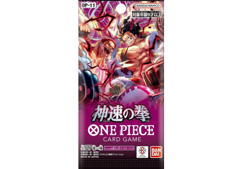 One Piece Card Game A Fist of Divine Speed OP-11 Einzelbooster JP