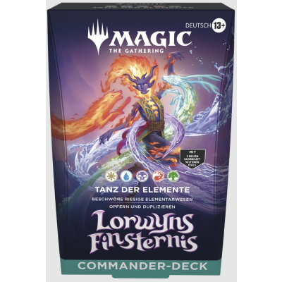 Vorbestellung: Magic The Gathering Lorwyns Finsternis Tanz der Elemente Commander DE