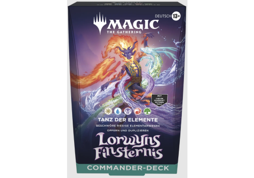 Magic The Gathering Lorwyns Finsternis Tanz der Elemente Commander DE