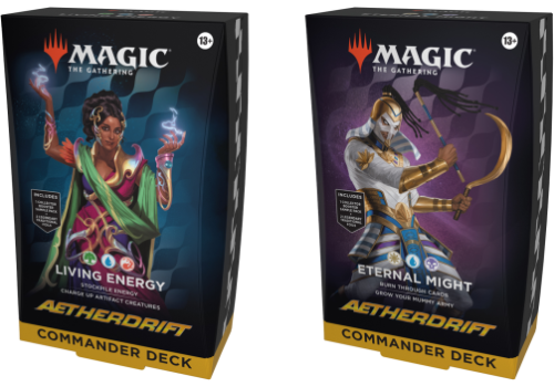 Magic The Gathering Aetherdrift Commander Set (2 Decks) EN