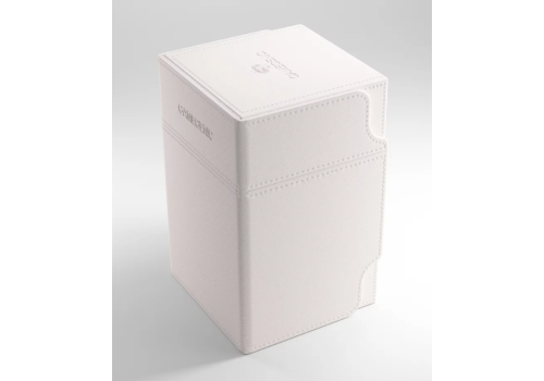 Watchtower 100+ XL Convertible White Deckbox Gamegenic