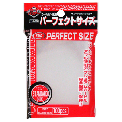 KMC Perfect Size Sleeves 100x [CardBuddys Choice]
