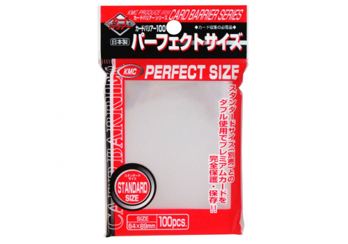 KMC Perfect Size Sleeves 100x [CardBuddys Choice]