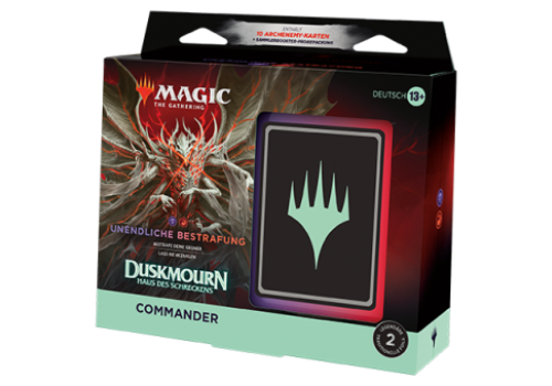 Magic The Gathering Duskmourn: Haus des Schreckens Unendliche Bestrafung Commander DE