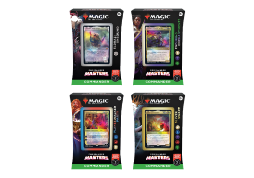 Magic The Gathering Commander Masters Commander Set (4 Decks) EN