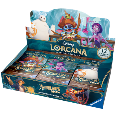 Disney Lorcana: Azurblaues Meer Booster Display DE