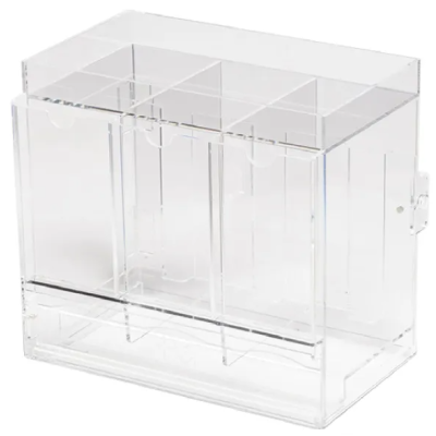 The Acrylic Box | 3-Slot Pack Dispenser