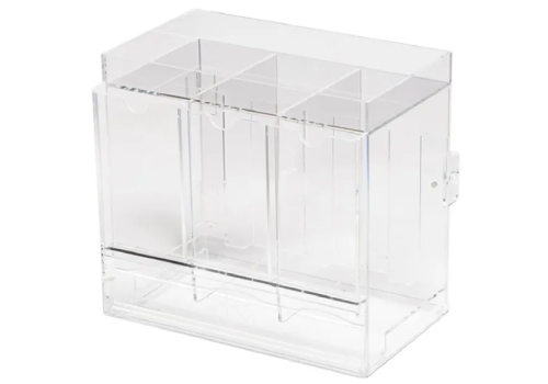 The Acrylic Box | 3-Slot Pack Dispenser