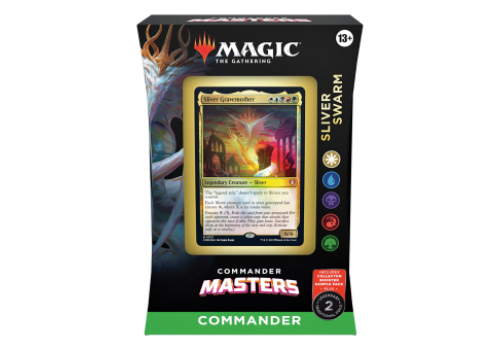 Magic The Gathering Commander Masters Sliver Swarm Commander EN