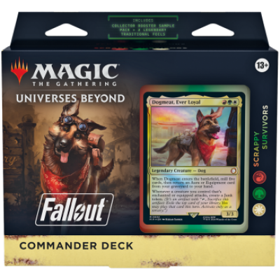 Magic The Gathering Universes Beyond: Fallout Scrappy Survivors Commander EN