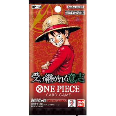 One Piece Card Game Carrying on His Will OP-13 Booster JP