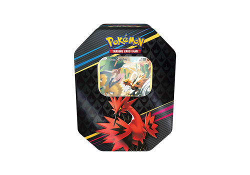 Crown Zenith Galarian Zapdos Tin EN
