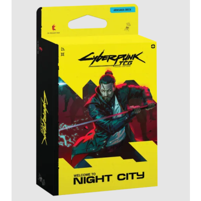 Vorbestellung: Cyberpunk TCG Welcome To Night City Starter Deck Embracing Power EN