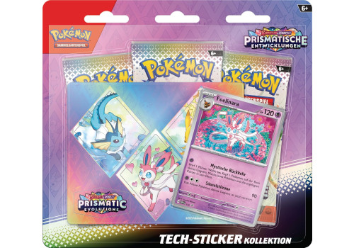 Karmesin & Purpur Prismatische Entwicklungen Tech Sticker Kollektion Feelinara DE